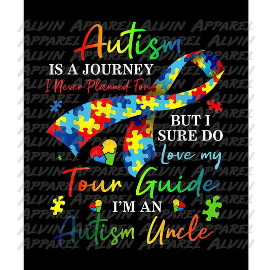 Autism Awareness Journey Uncle Transfer