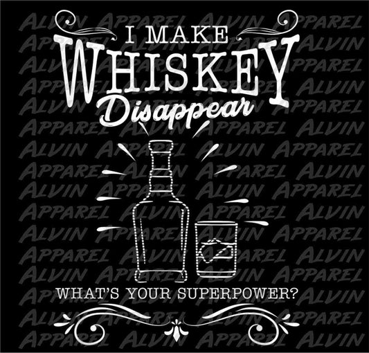 I make whiskey disappear Transfer