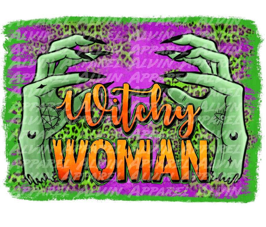 Witchy woman hands Transfer