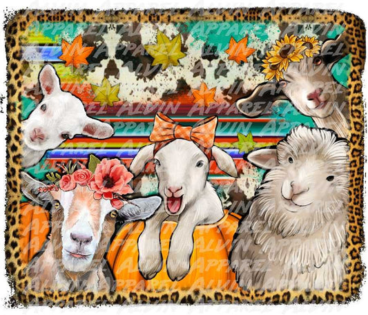 Autumn sheep Transfer