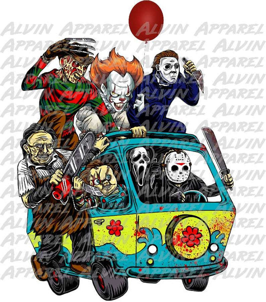 Clown Van Transfer