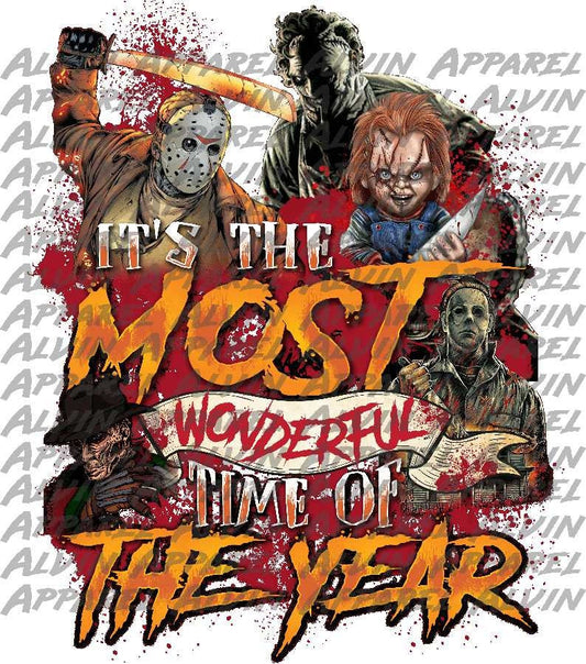 Halloween Most wonderful time of the year Transfer