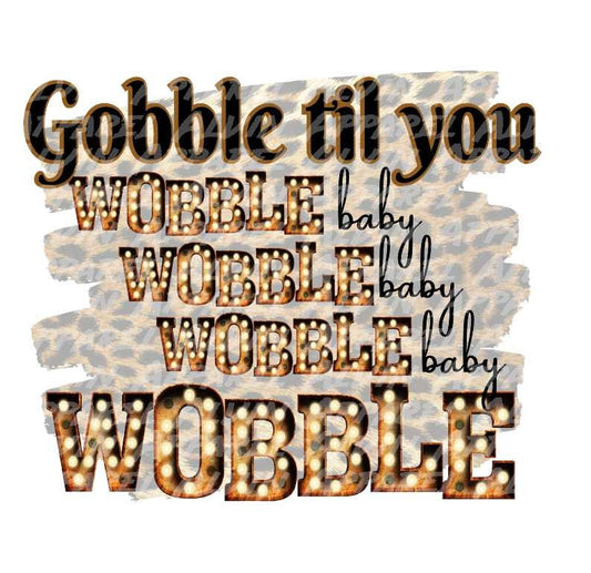 Gobble Wobble baby wobble baby Transfer