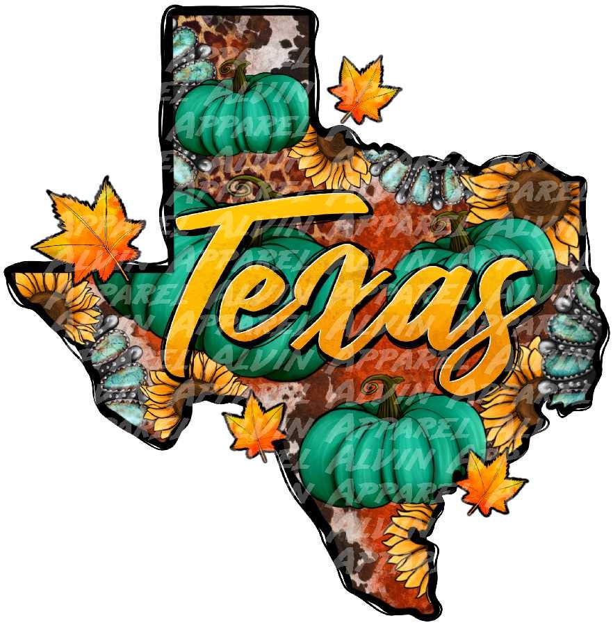 Teal pumpkin fall Texas state Transfer