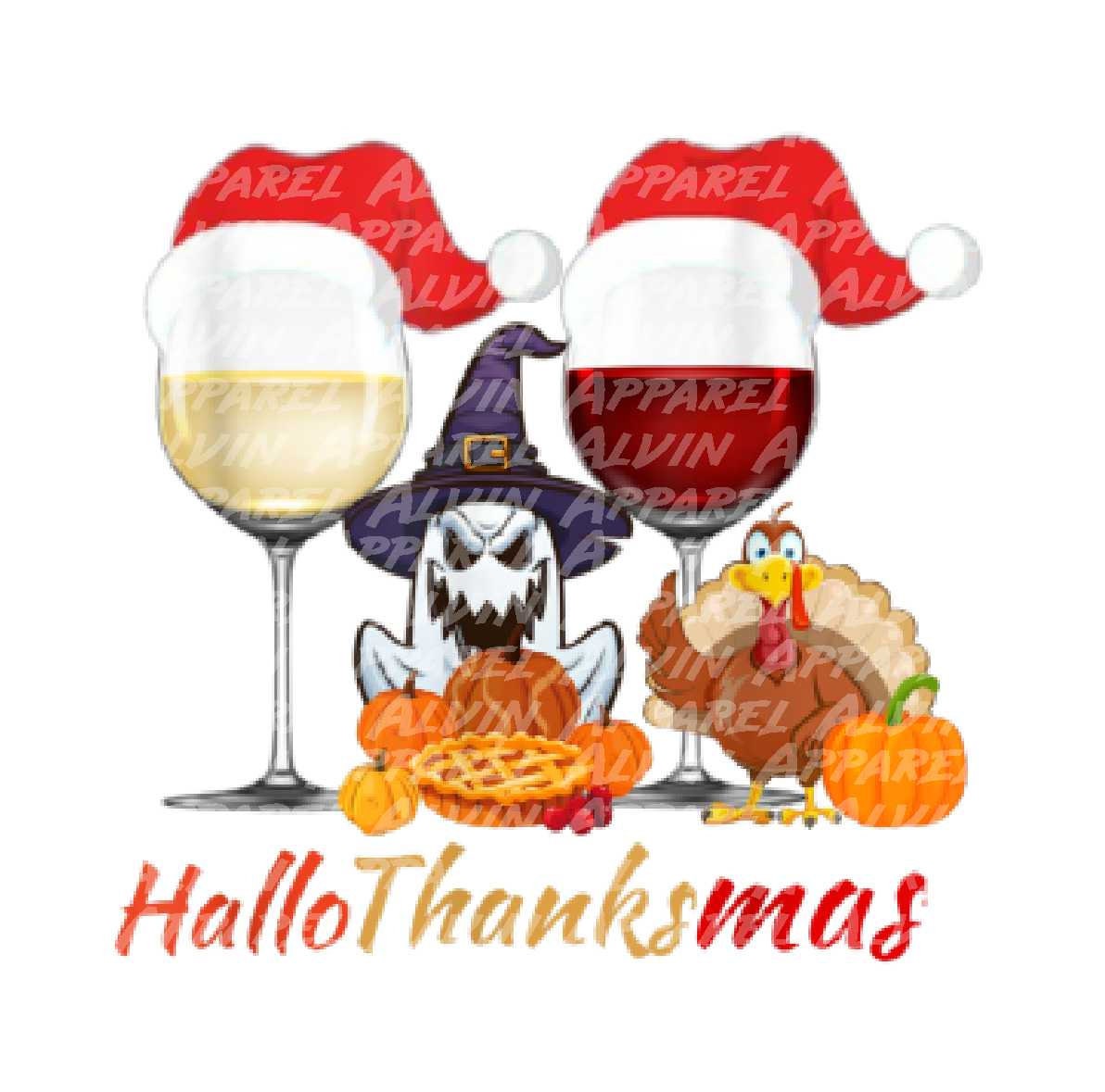 HallowThanksMas Wine Transfer