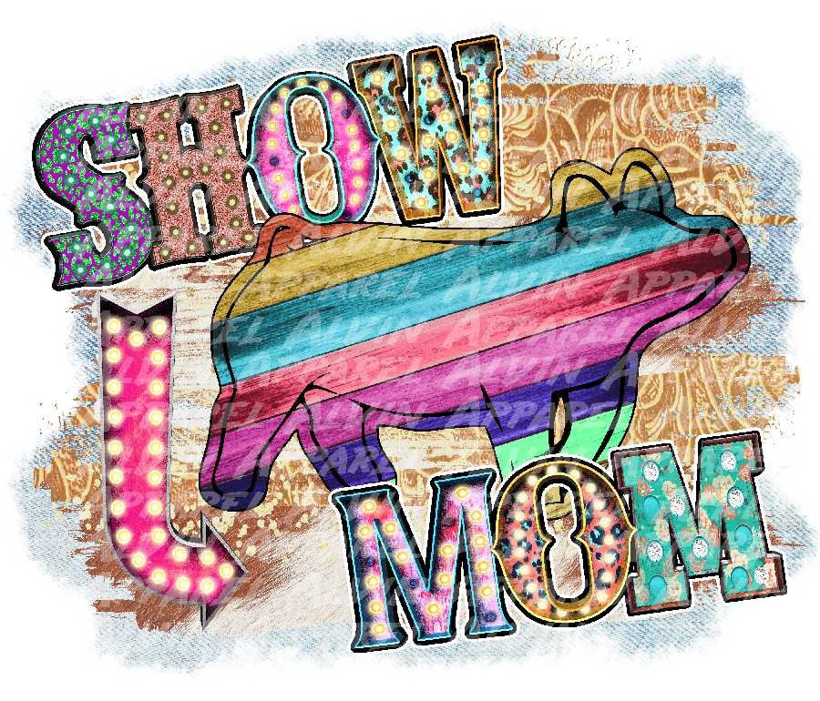 Show Mom Bright Barnwood Pig