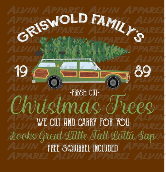 Griswold Christmas Trees Transfer