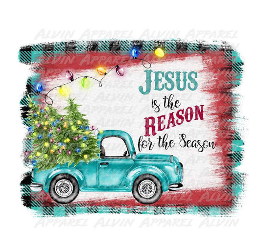 Jesus Reason Season Blue Truck Transfer