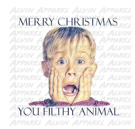 Merry Christmas Ya Filthy Animal Home Alone Transfer