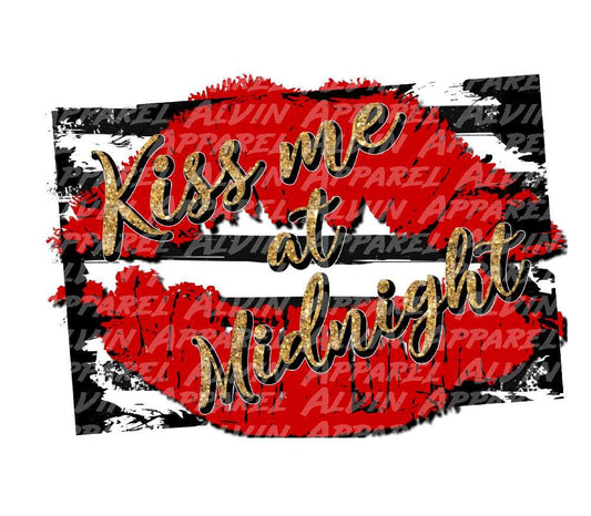 Kiss Me at Midnight Lips Transfer