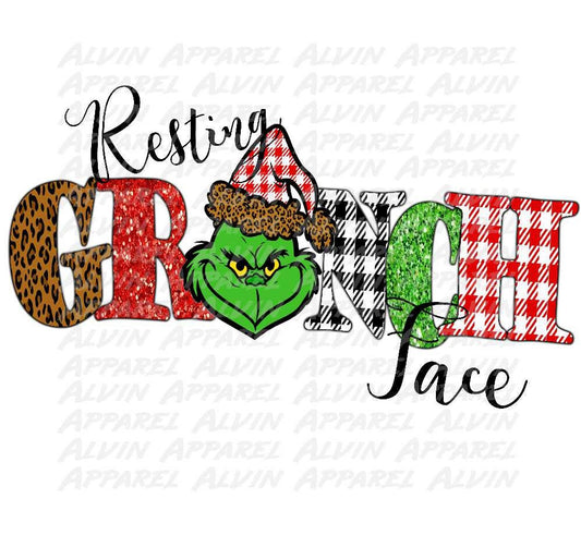 Resting Grinch Face Transfer