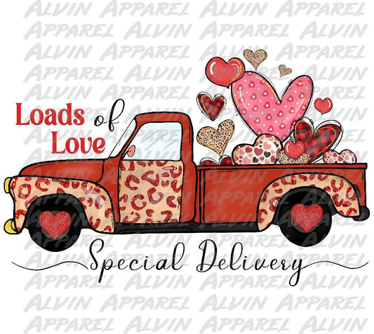 Loads of Love Special Delivery Valentines Truck