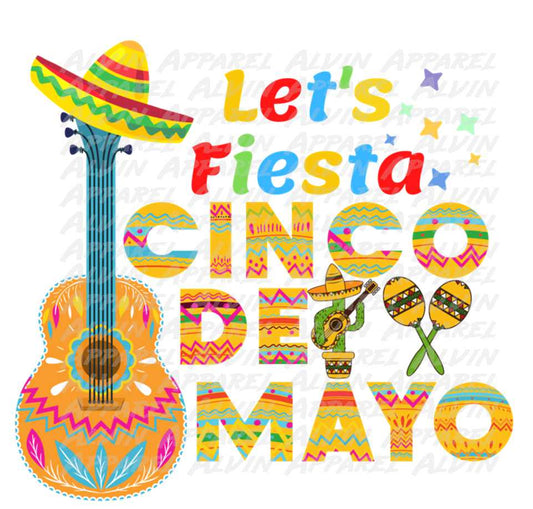 Cinco de Mayo Let's Fiesta