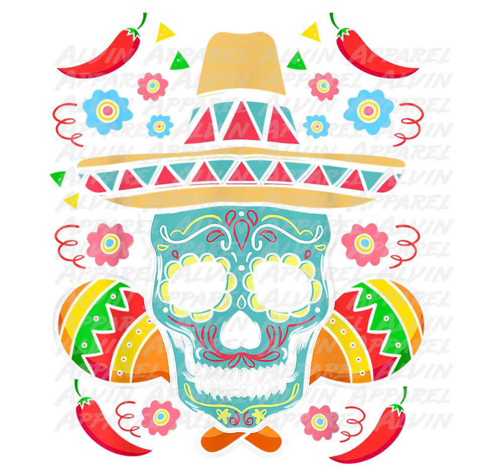 Cinco de Mayo Sugar Skull